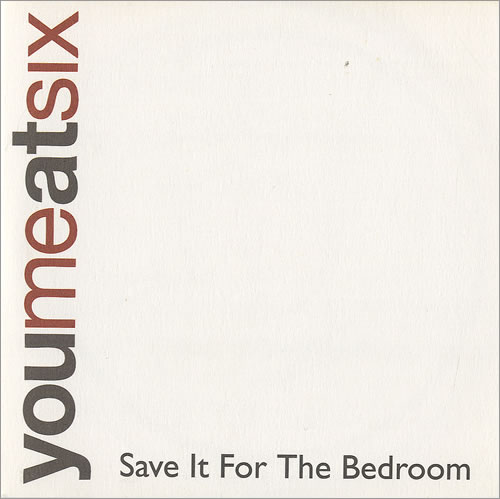 You Me At Six Save It For The Bedroom UK Promo CD single